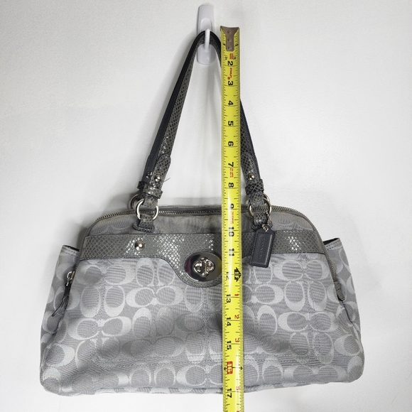 COACH Signature Penelope Shoulder Bag. - Picture 11 of 16